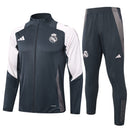 Conjunto Real Madrid Treino 24/25 - Masculino Adidas - cinza