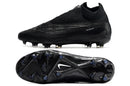 Chuteira de Campo NIKE PHANTOM GX ELITE DF Link FG - All Black