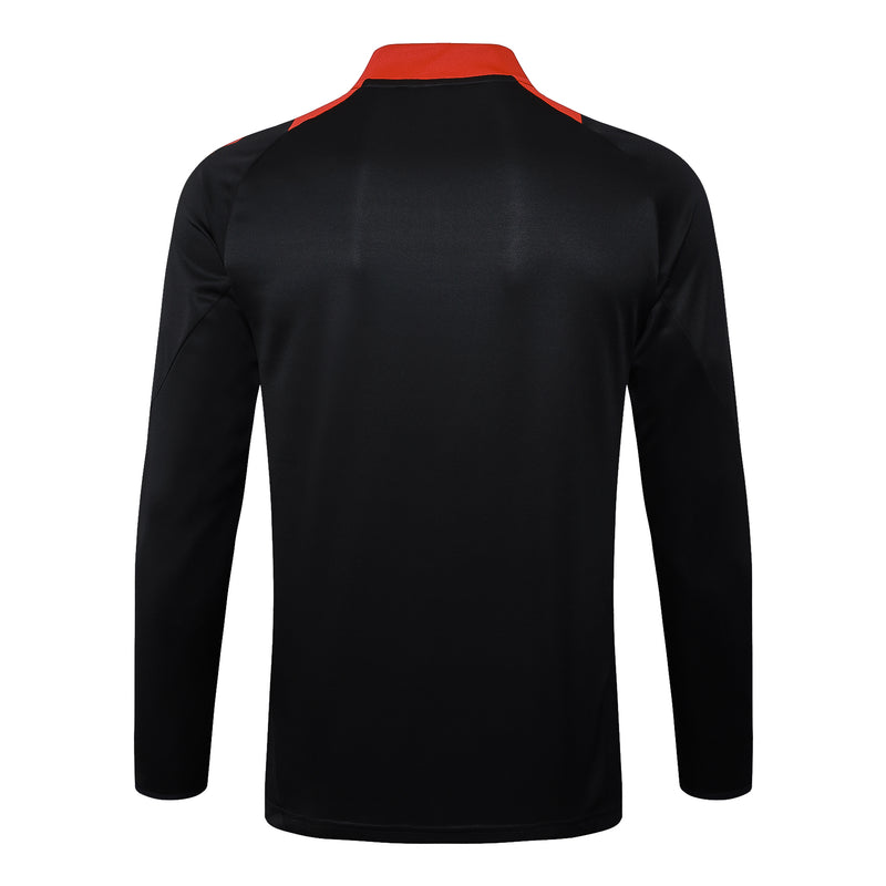 Conjunto Internacional 24/25 - Masculino Adidas - Preto e vermelho