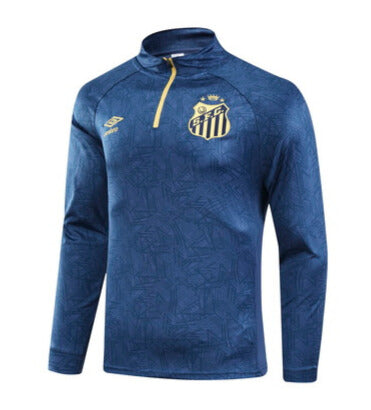 Conjunto Santos Treino 24/25 - Masculino Umbro - Azul