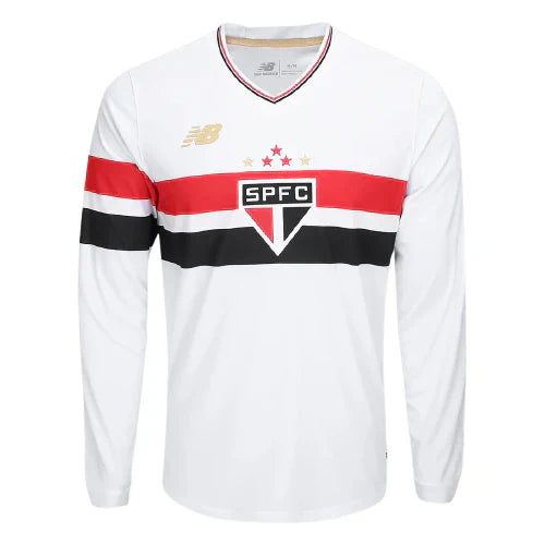 Camisa São Paulo 25/26 I Home - Manga Longa