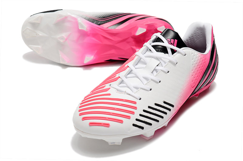 Adidas Predator Falcon Retro FG Football Boots - White and Pink