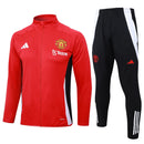 Conjunto Manchester United 24/25 - Masculino Adidas - Vermelho