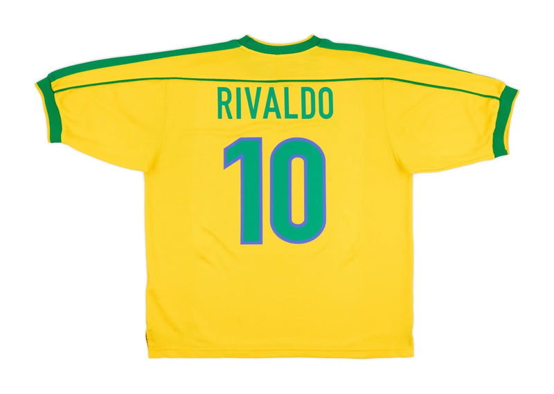 Camisa Retrô 1998 Seleção Brasileira I Nike Masculina - Amarela