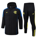 Casaco de algodão Flamengo + calça 24/25 Adidas - Preto