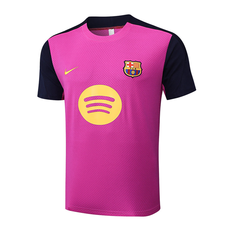 Conjunto Barcelona Treino Camisa manga curta + short 25/26 - Masculino Nike - roxo