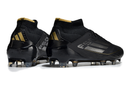 Chuteira de Campo Adidas F50 Elite Mid Cano Alto FG - Preto