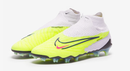 Chuteira de Campo NIKE PHANTOM GX ELITE DF Link FG - Branco/Verde