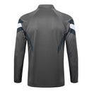 Conjunto Real Madrid Treino 24/25 - Masculino Adidas -  Cinza (Edição Vintage)