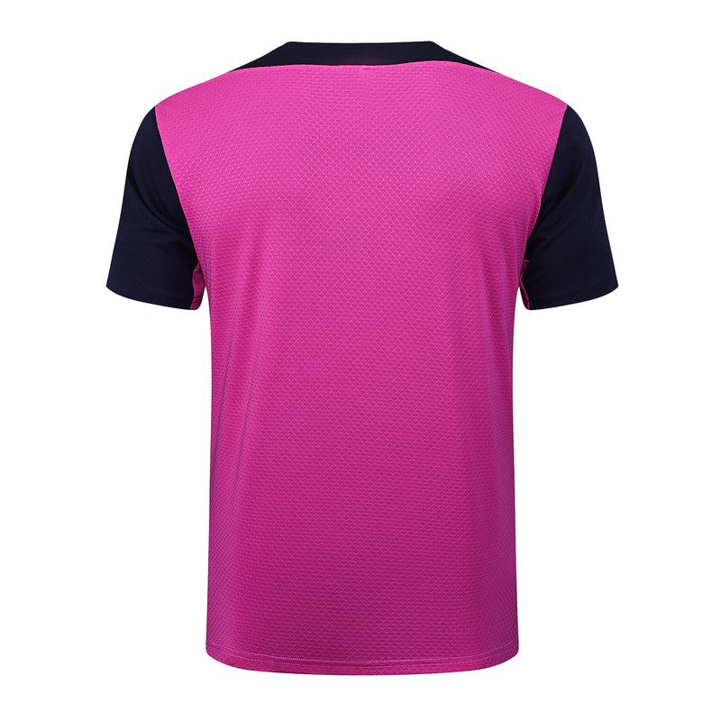 Conjunto Barcelona Treino Camisa manga curta + short 25/26 - Masculino Nike - roxo