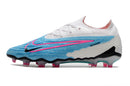 Chuteira de Campo NIKE PHANTOM GX ELITE FG - Branco/Azul