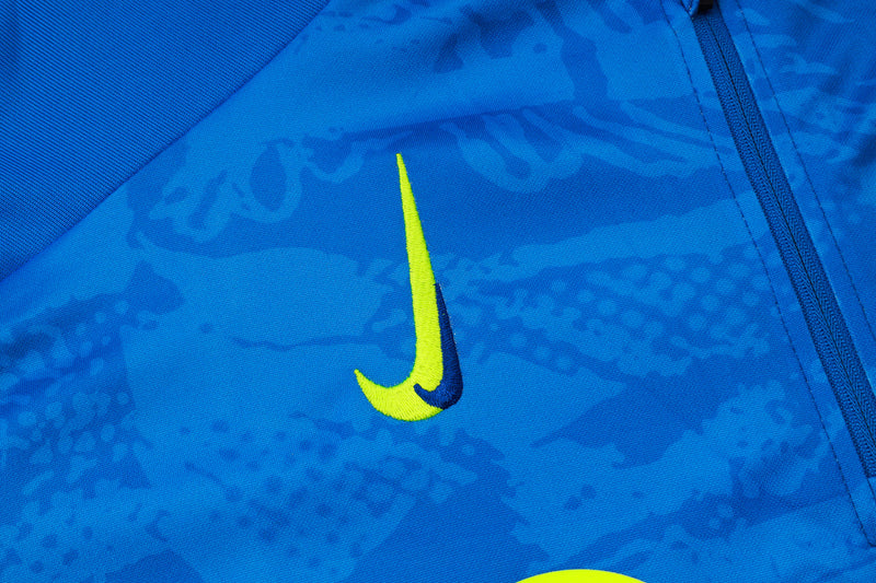 Conjunto Barcelona Treino 24/25 - Masculino Nike - Verde Fluorescente