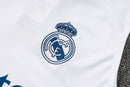 Conjunto Real Madrid Treino Camisa Regata + short 24/25 - Masculino adidas - branco (ombros brancos)
