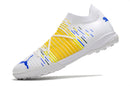 Chuteiras de futebol Puma Future Z TF/MG - Branca/Amarelo