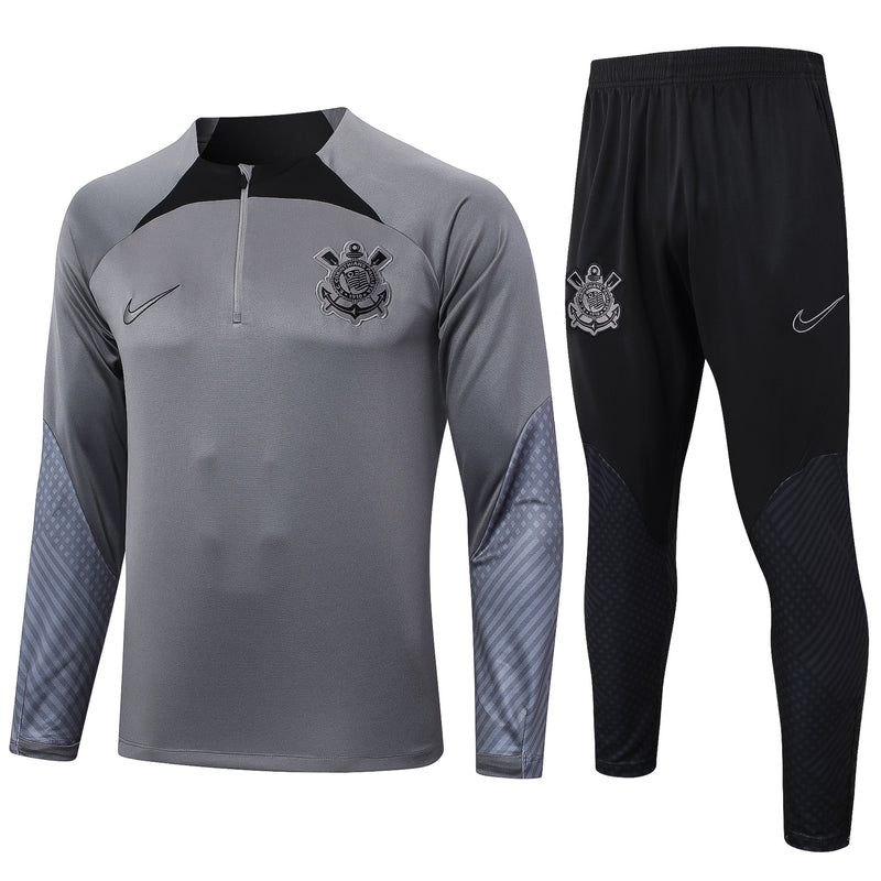 Conjunto Corinthians 24/25 - Masculino Nike - Cinza