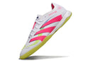 Chuteira de Futsal Adidas Predator Elite IC - Branco com rosa