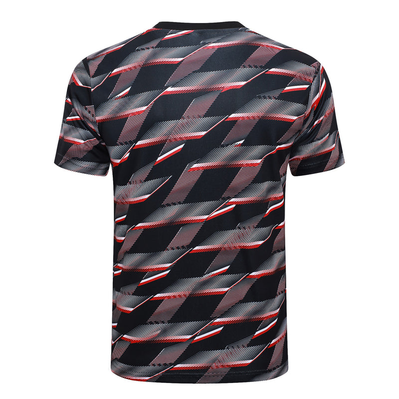 Conjunto São Paulo de Treino 24/25 - Masculino New Balance - Preto e vermelho