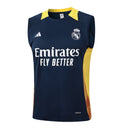 Conjunto Real Madrid Treino Camisa Regata + short 24/25 - Masculino adidas - azul royal