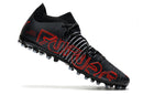 Chuteira Puma Future Z FG/AG - Preto/vermelho