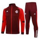 Conjunto Internacional 24/25 - Masculino Adidas - Vemelho e vinho