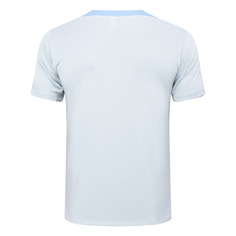 Conjunto Manchester City Treino Camisa manga curta + short 24/25 - Masculino Puma - Azul
