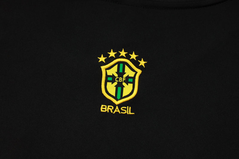 Conjunto do Brasil manga curta + short 24/25 Ediçao Especial - Masculino Nike - Verde