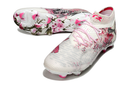 Chuteira de Campo Puma Future 8 Ultimate FG - Branco/rosa