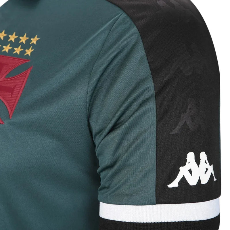 Camisa Vasco Da Gama Goleiro 24/25  Kappa Masculina - Verde