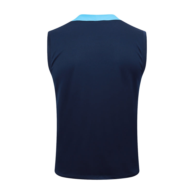 Conjunto Chelsea Treino Camisa Regata + short 24/25 - Masculino Nike - Azul