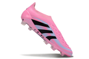 Chuteira de Campo Adidas Predator Elite LL sem cadarço FG - Rosa