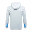 Conjunto Paris Saint-Germain Treino 24/25 - Masculino Nike - Cinza Claro