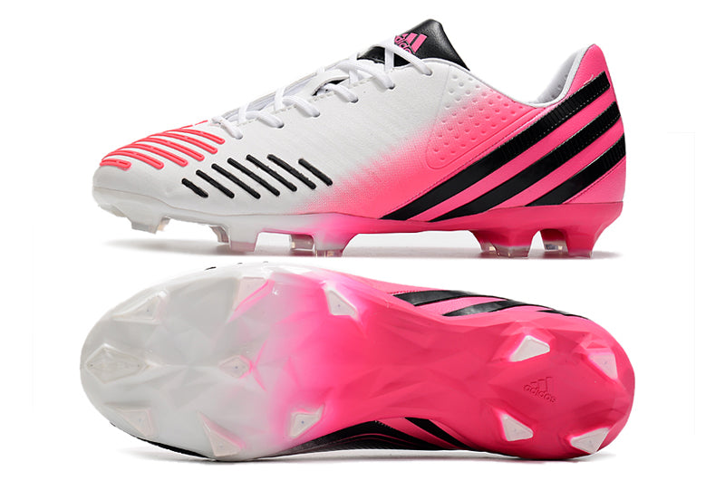 Adidas Predator Falcon Retro FG Football Boots - White and Pink