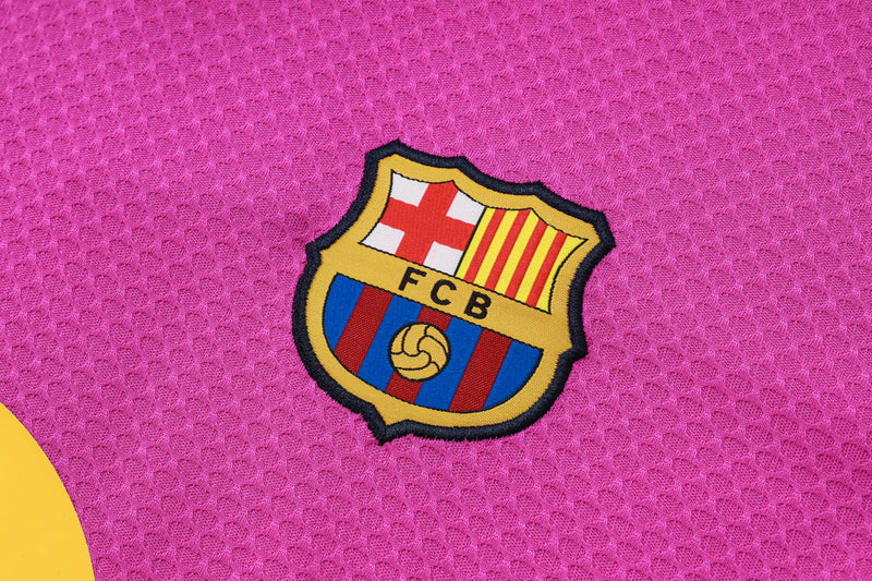 Conjunto Barcelona Treino Camisa manga curta + short 25/26 - Masculino Nike - roxo