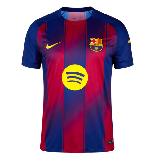 Camisa Barcelona I 25/26 - Torcedor Nike Masculina - Azul e vermelha