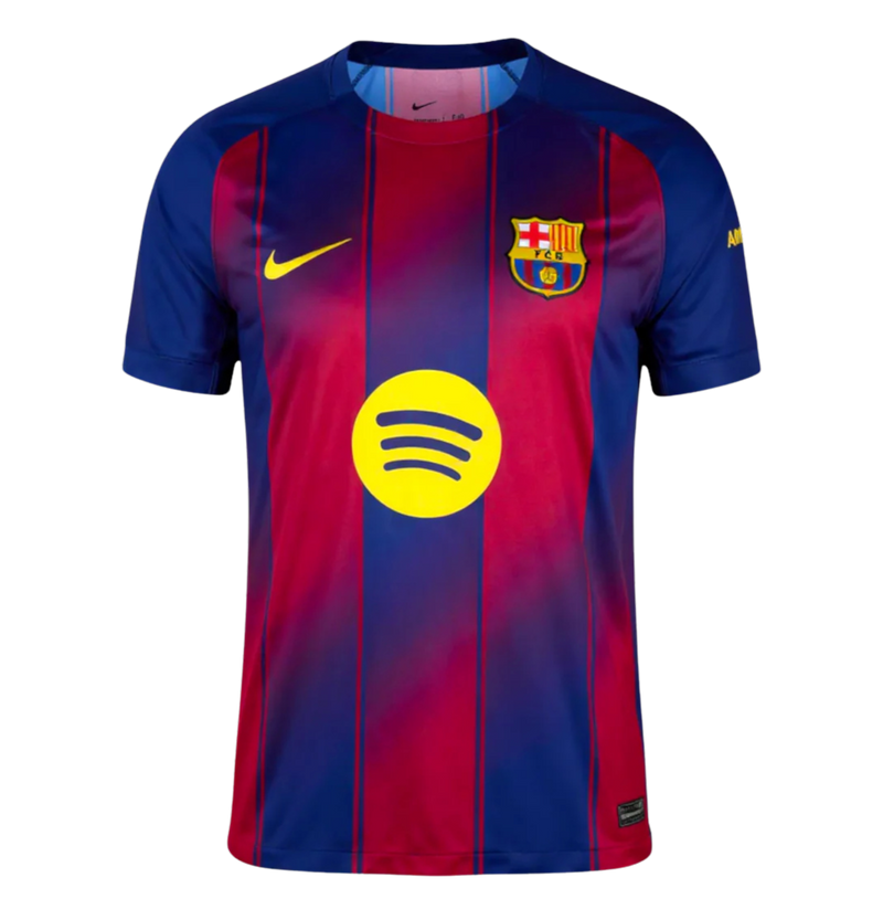 Camisa Barcelona I 25/26 - Torcedor Nike Masculina - Azul e vermelha