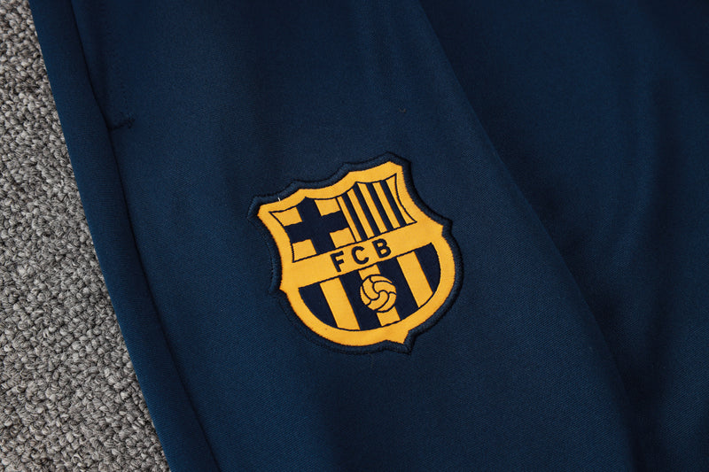 Conjunto Barcelona Treino 24/25 - Masculino Nike - Amarelo