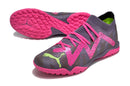 Chuteiras de futebol Puma Future X Powercat Tokyo Match TF - Cinza/Rosa