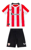 Kit Infantil Athletic club bilbao l 24/25 New Balance - Vermelho e branco