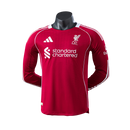 Camisa Liverpool l 25/26 Manga Longa - Jogador Masculina