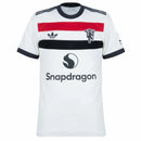 Camisa Manchester United III 24/25 - Torcedor Adidas Masculina - Branca com detalhes em preto e vermelho