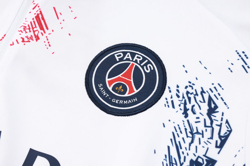 Conjunto Paris Saint-Germain Treino 24/25 - Masculino Nike - Branco