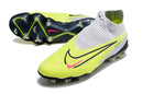 Chuteira de Campo NIKE PHANTOM GX ELITE DF Link FG - Branco/Verde