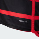 Camisa Flamengo I 24/25 - Torcedor Adidas Masculina - Preta e vermelha