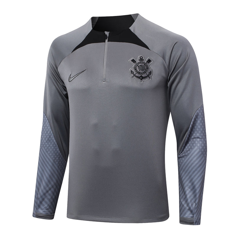 Conjunto Corinthians 24/25 - Masculino Nike - Cinza