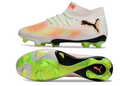 Chuteira de Campo Puma Future 8 Ultimate FG - Branco/Verde