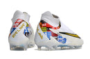 Chuteira de Campo NIKE PHANTOM GX ELITE DF Link FG - "ERLING HALLAND" - Branca