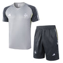 Conjunto Atlético Mineiro Treino 24/25 - Masculino Adidas - Cinza