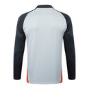 Conjunto Benfica Treino 24/25 - Masculino Adidas - Cinza Preto Laranja e Vermelho