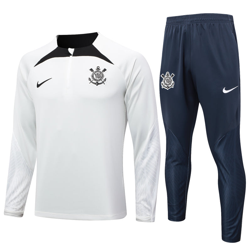 Conjunto Corinthians 24/25 - Masculino Nike - Branco