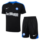 Conjunto Inter de Milão Treino Camisa manga curta + short 24/25 - Masculino Nike - Preto